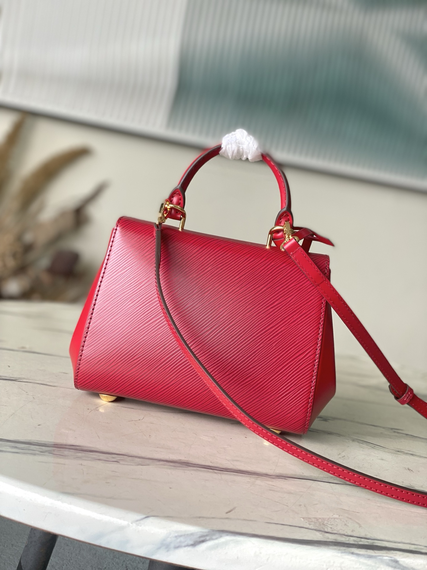 Louis Vuitton Basic Bag Red M-l