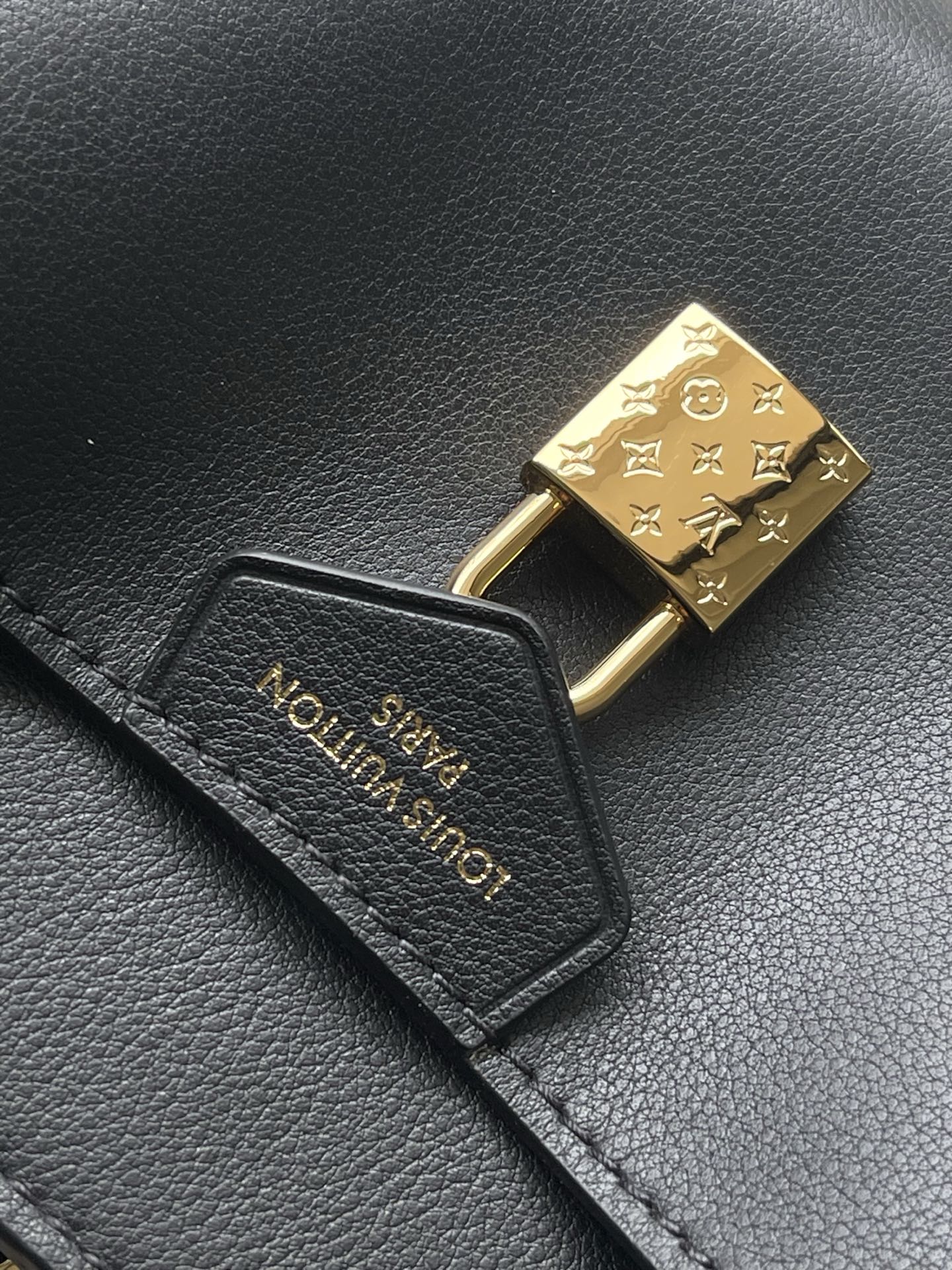 Louis Vuitton Basic Bag Cow Leather Black M