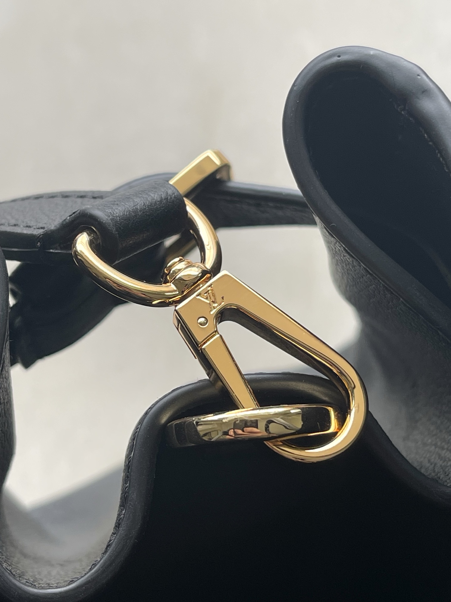 Louis Vuitton Basic Bag Cow Leather Black M