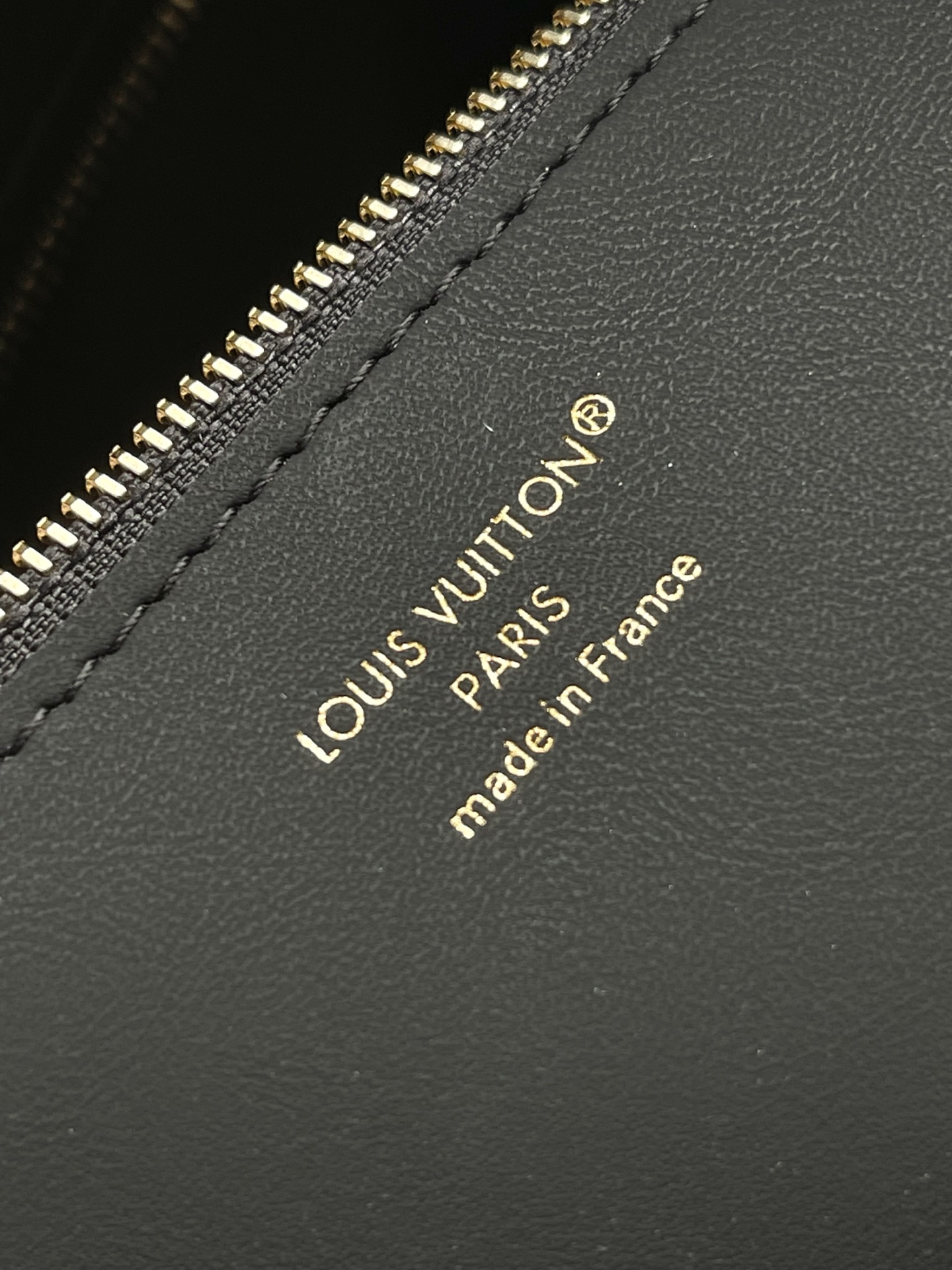 Louis Vuitton Basic Bag Cow Leather Black M