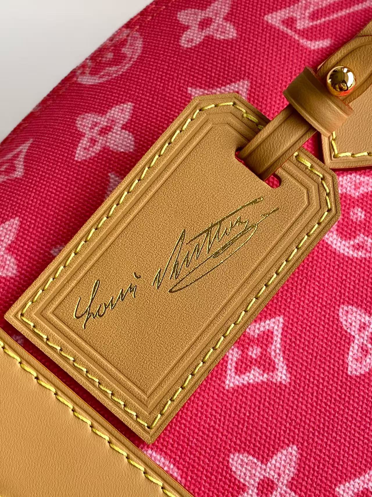 Louis Vuitton Basic Bag Canvas Beige M-l