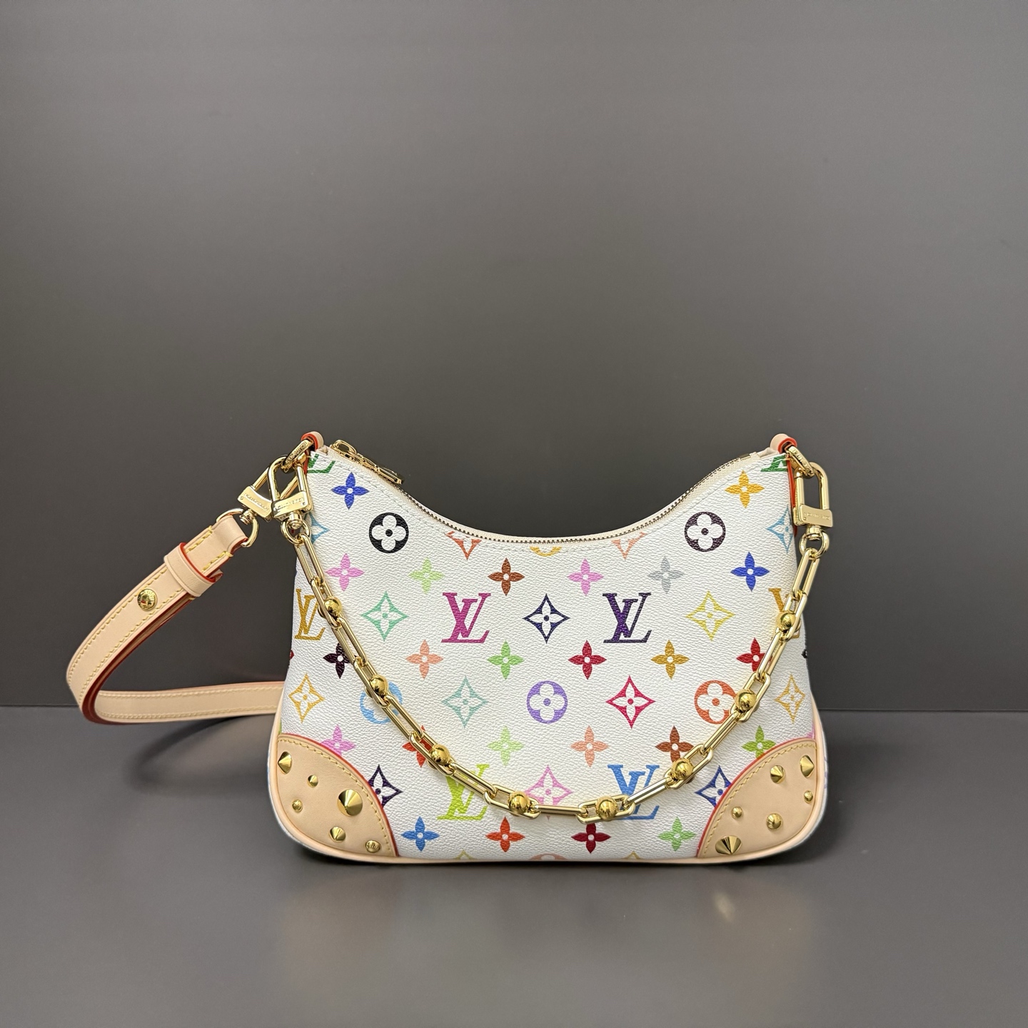 Louis Vuitton Basic Bag Canvas Gold M-l