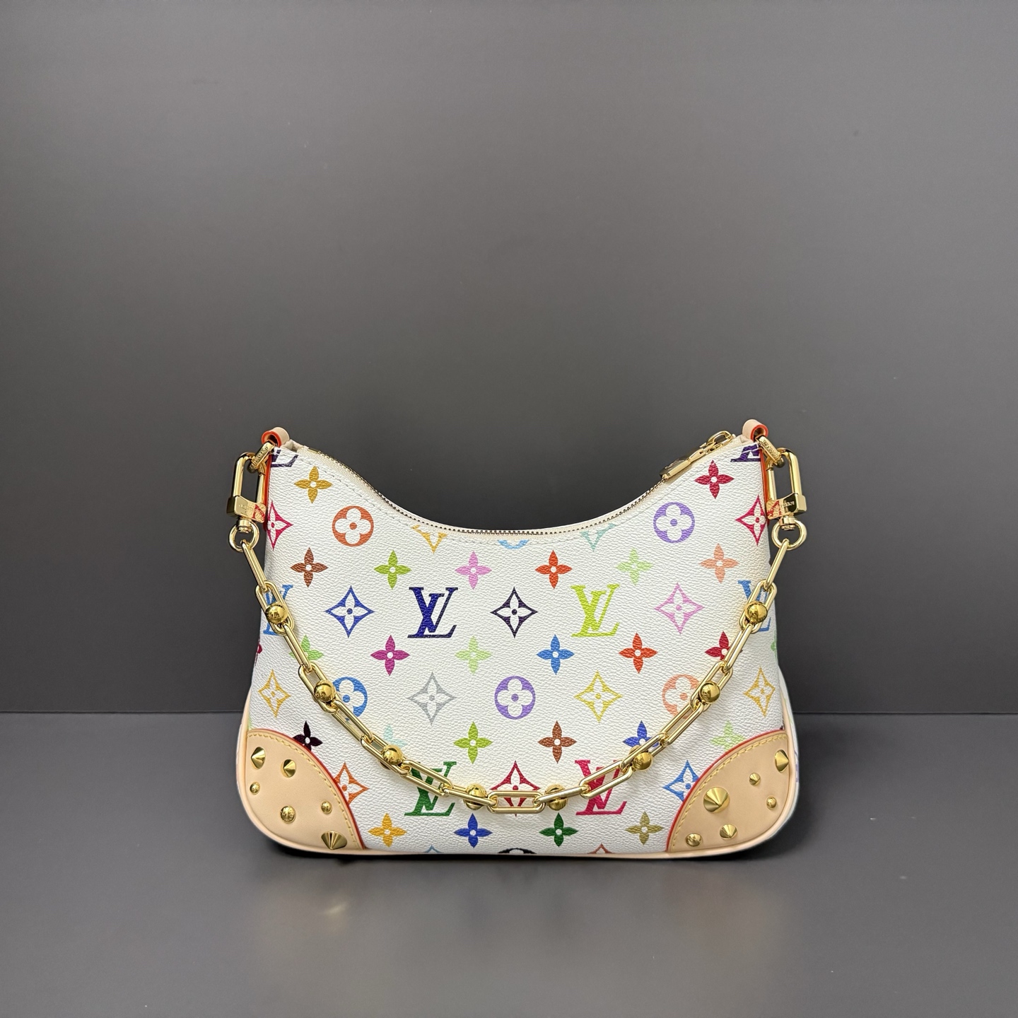 Louis Vuitton Basic Bag Canvas Gold M-l