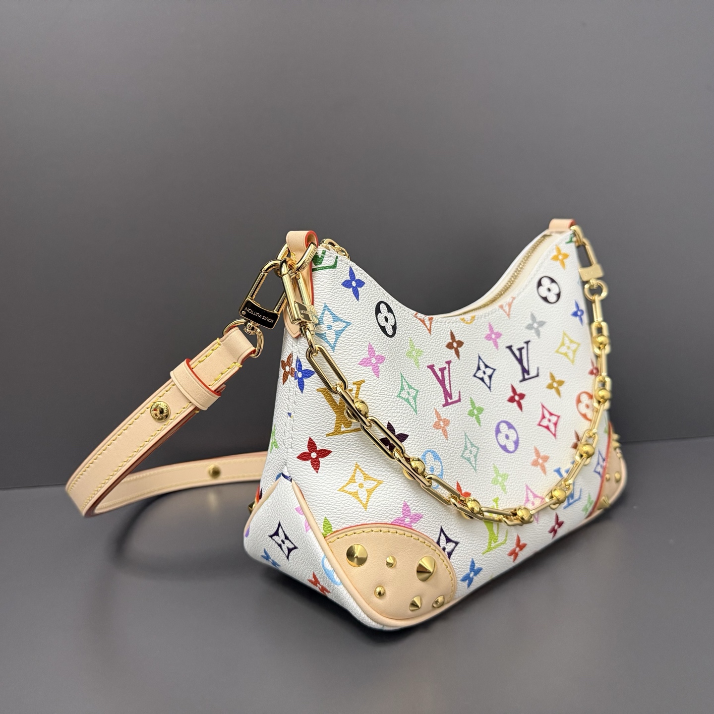 Louis Vuitton Basic Bag Canvas Gold M-l