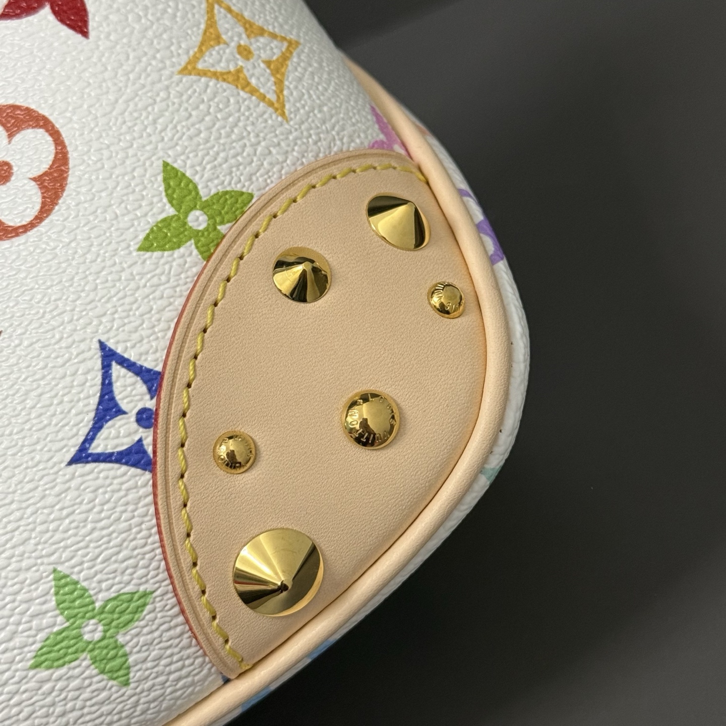 Louis Vuitton Basic Bag Canvas Gold M-l