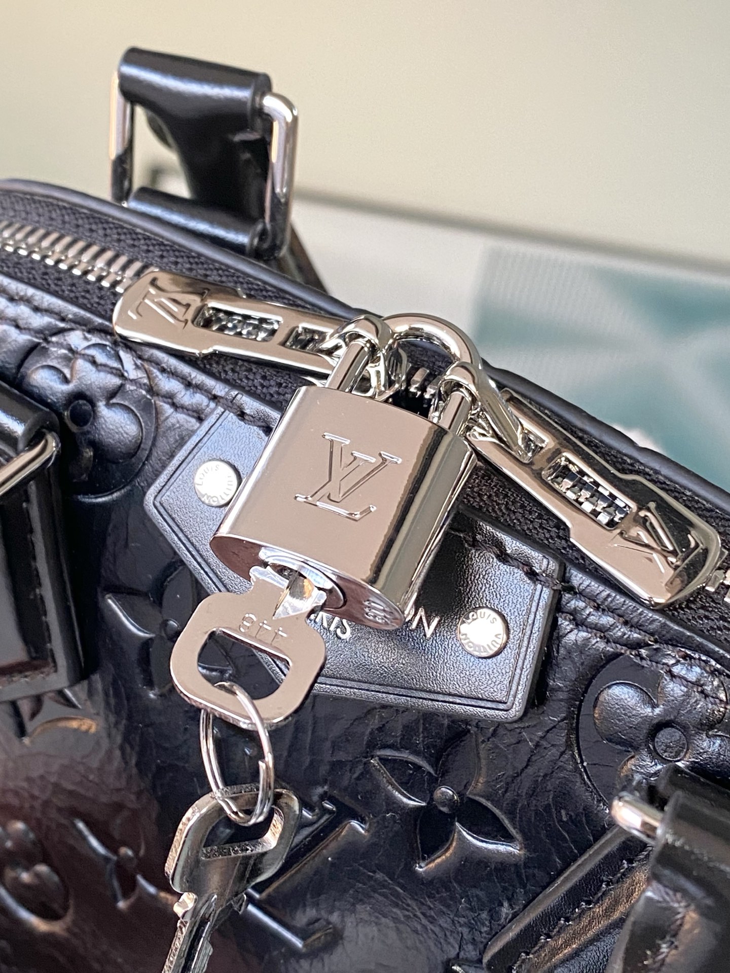 Louis Vuitton Basic Bag Cow Leather M-l-s