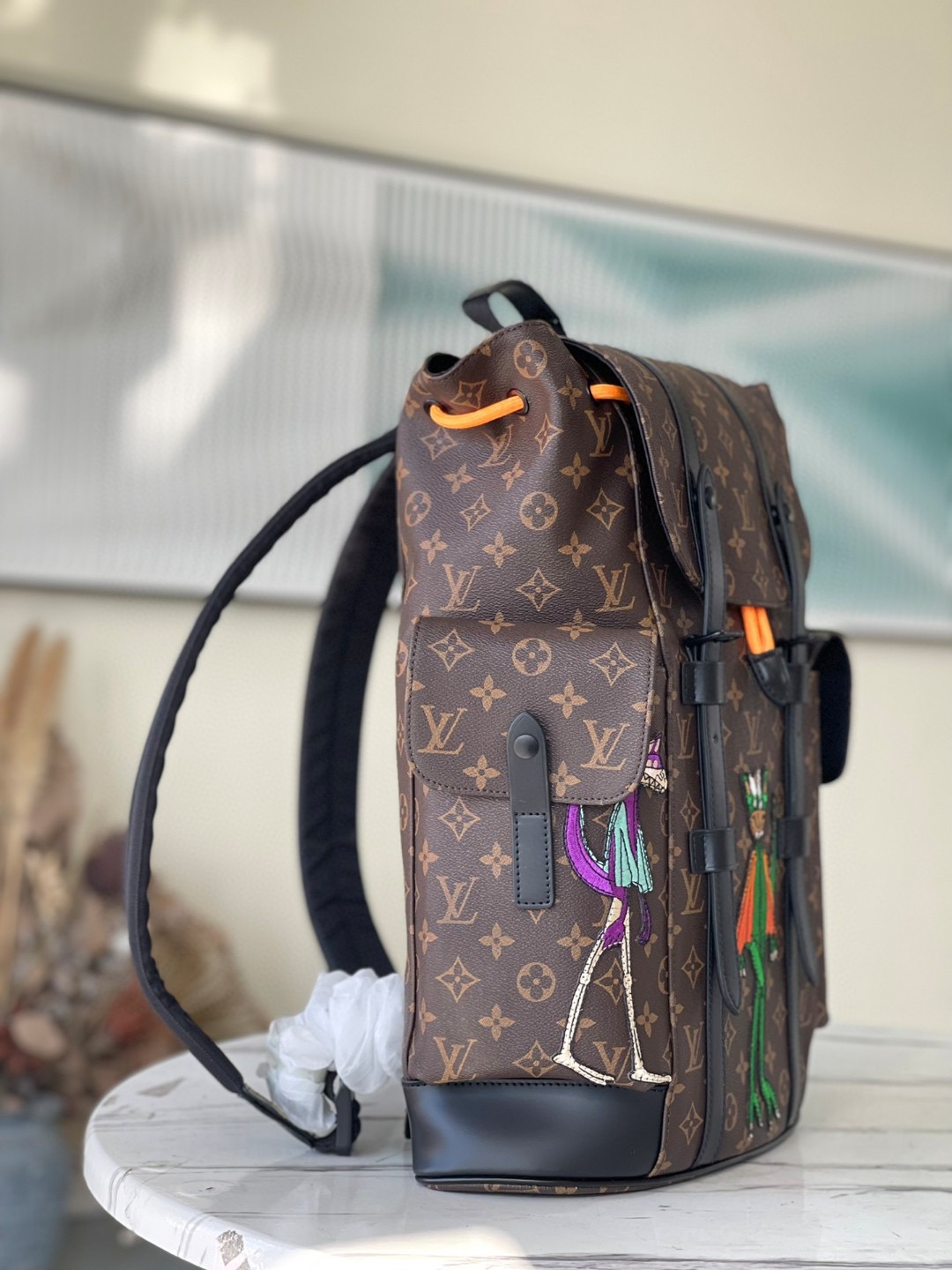 Louis Vuitton Backpack Canvas M-l-s