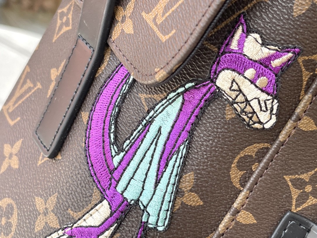 Louis Vuitton Backpack Canvas M-l-s