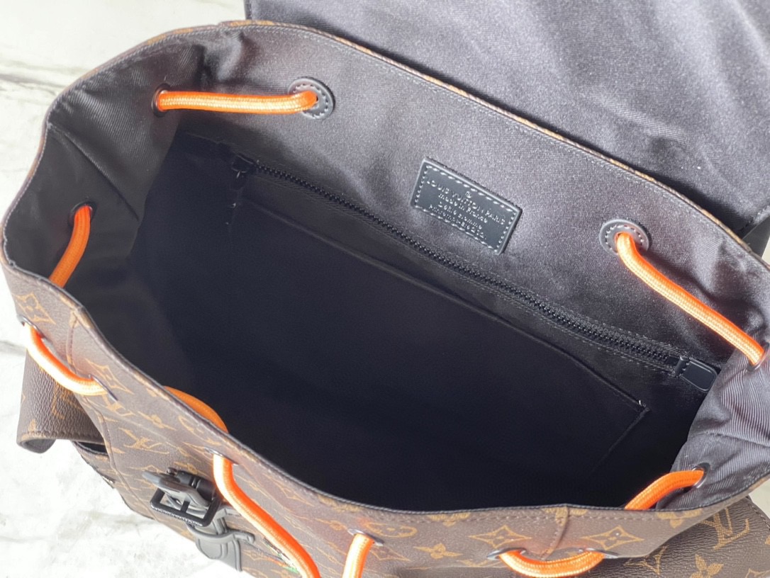 Louis Vuitton Backpack Canvas M-l-s