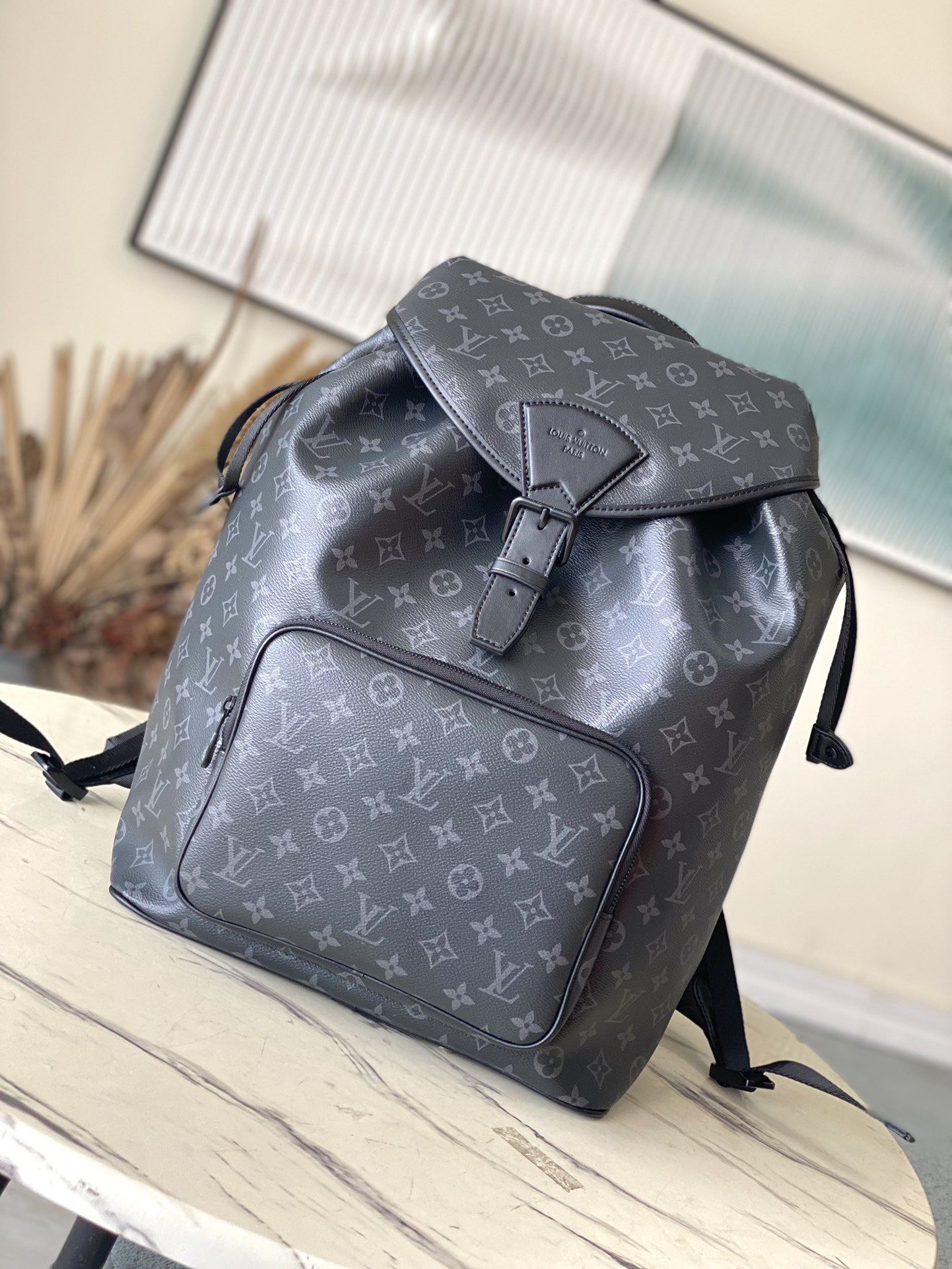 Louis Vuitton Backpack Cow Leather M-l-s