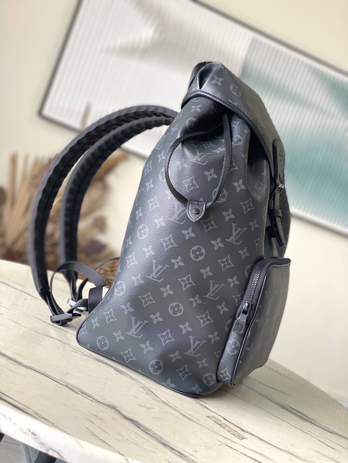 Louis Vuitton Backpack Cow Leather M-l-s