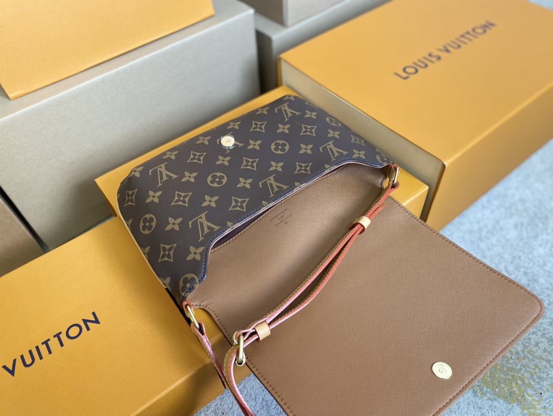 Louis Vuitton Messenger Bag Canvas M-l