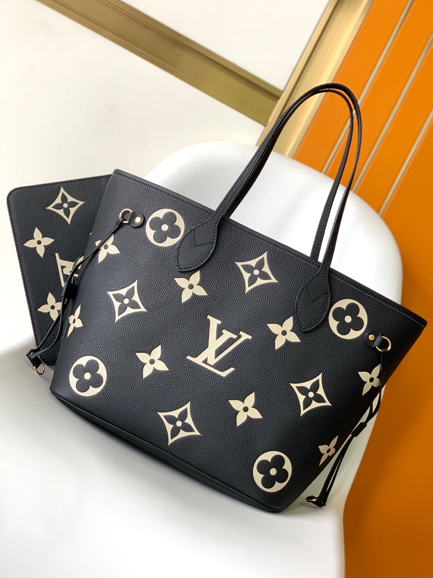 Louis Vuitton Tote Bag Cow Leather M-l