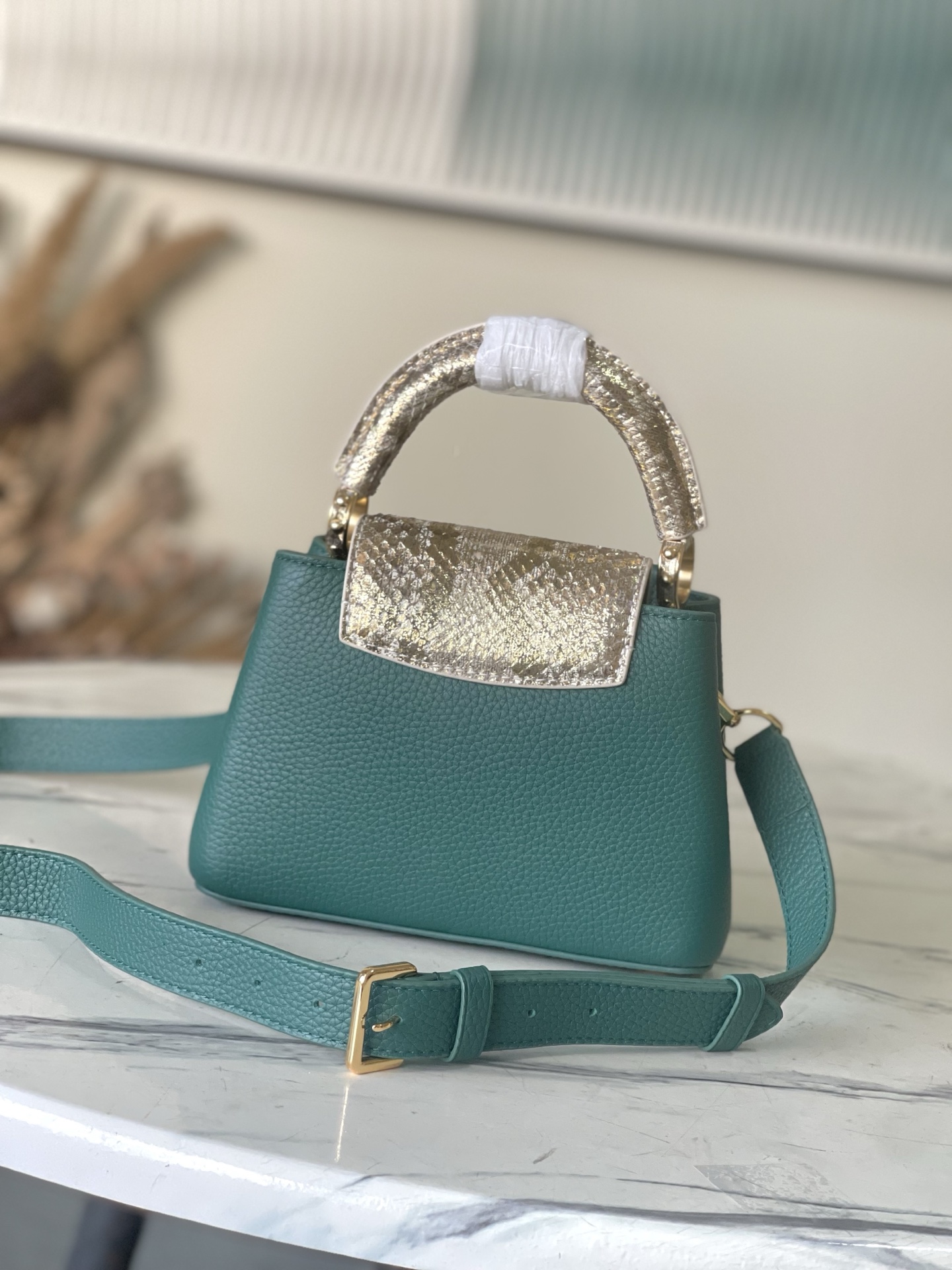 Louis Vuitton Basic Bag Green M-l-s