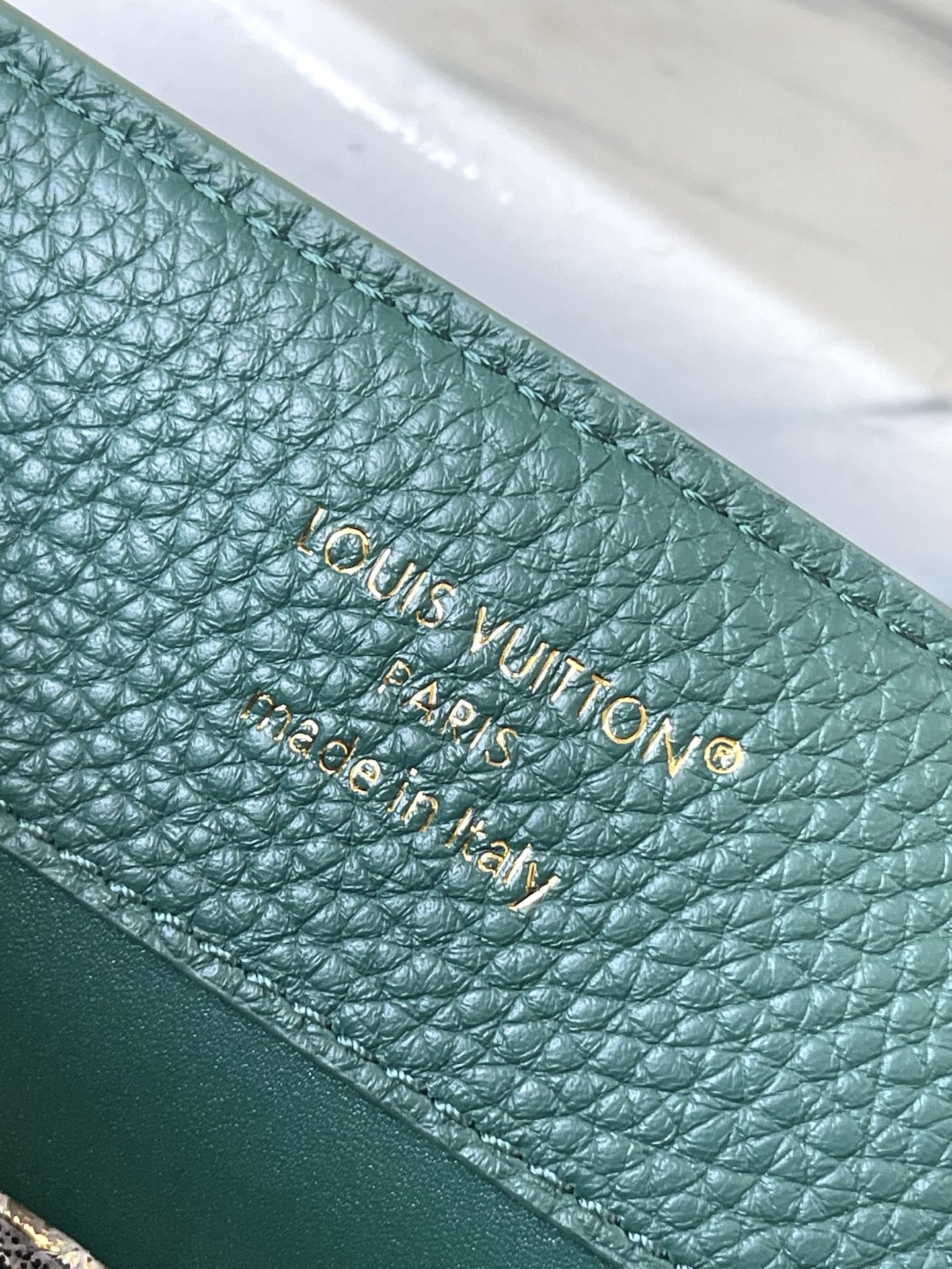 Louis Vuitton Basic Bag Green M-l-s