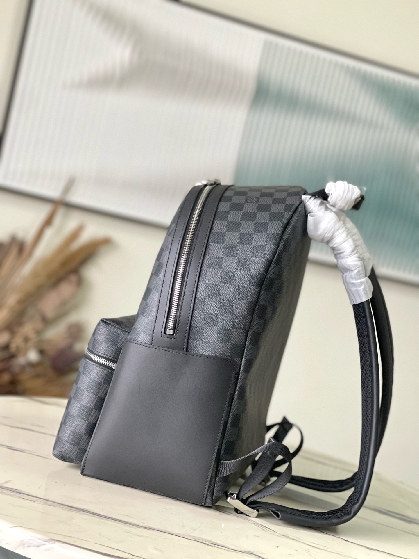 Louis Vuitton Backpack Canvas M-l-s