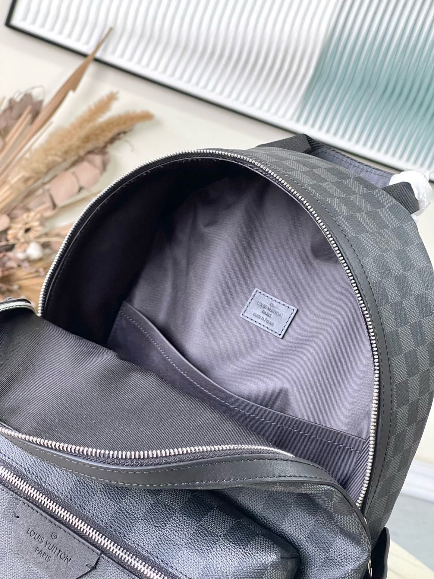 Louis Vuitton Backpack Canvas M-l-s