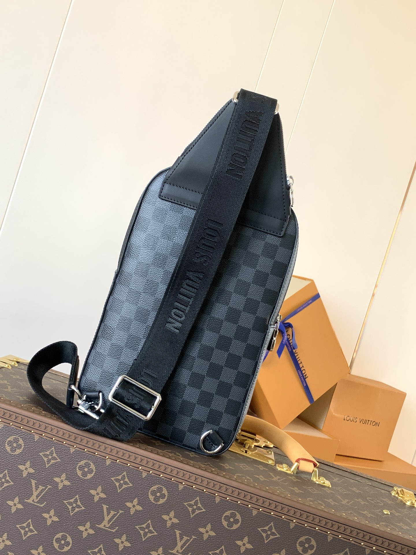 Louis Vuitton Shoulder Bag Cow Leather M