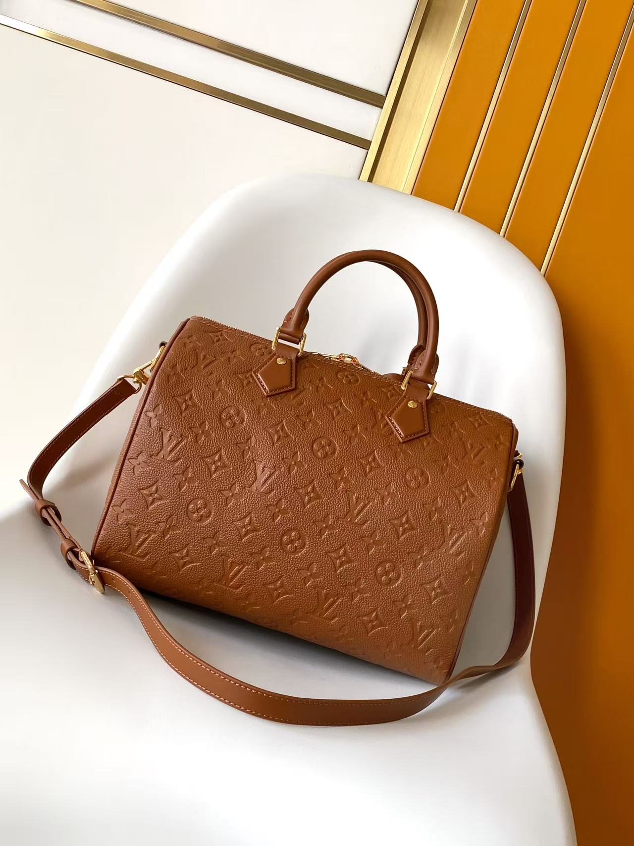 Louis Vuitton Basic Bag Cow Leather Black M-s