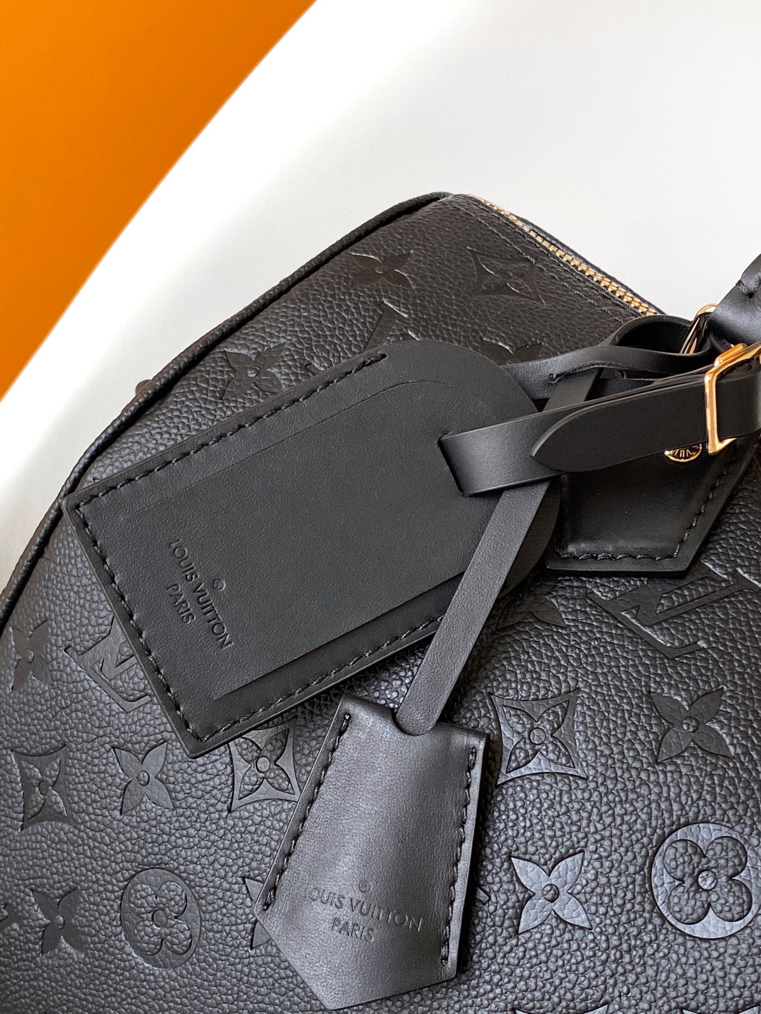 Louis Vuitton Basic Bag Cow Leather Black M-s