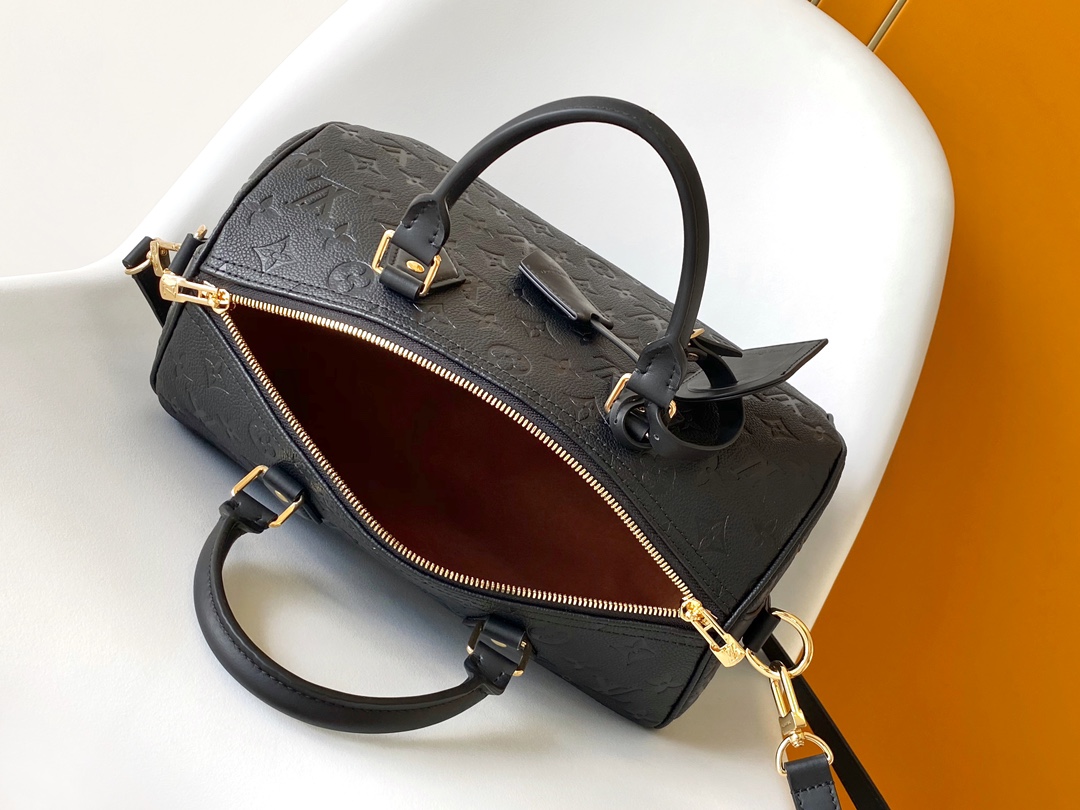 Louis Vuitton Basic Bag Cow Leather Black M-s