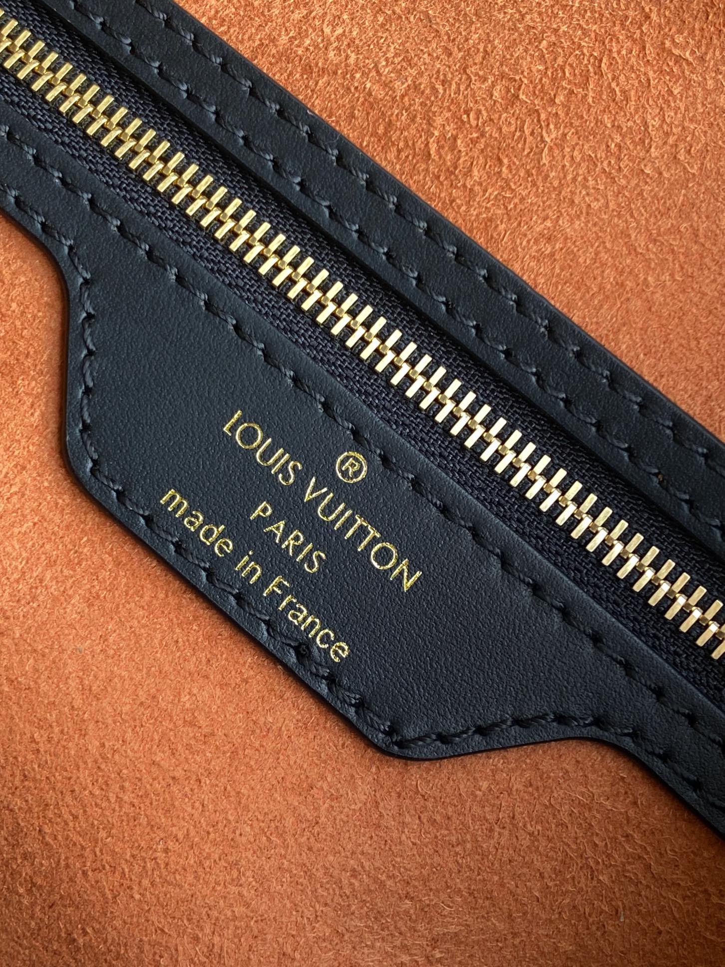 Louis Vuitton Basic Bag Cow Leather Black M-s