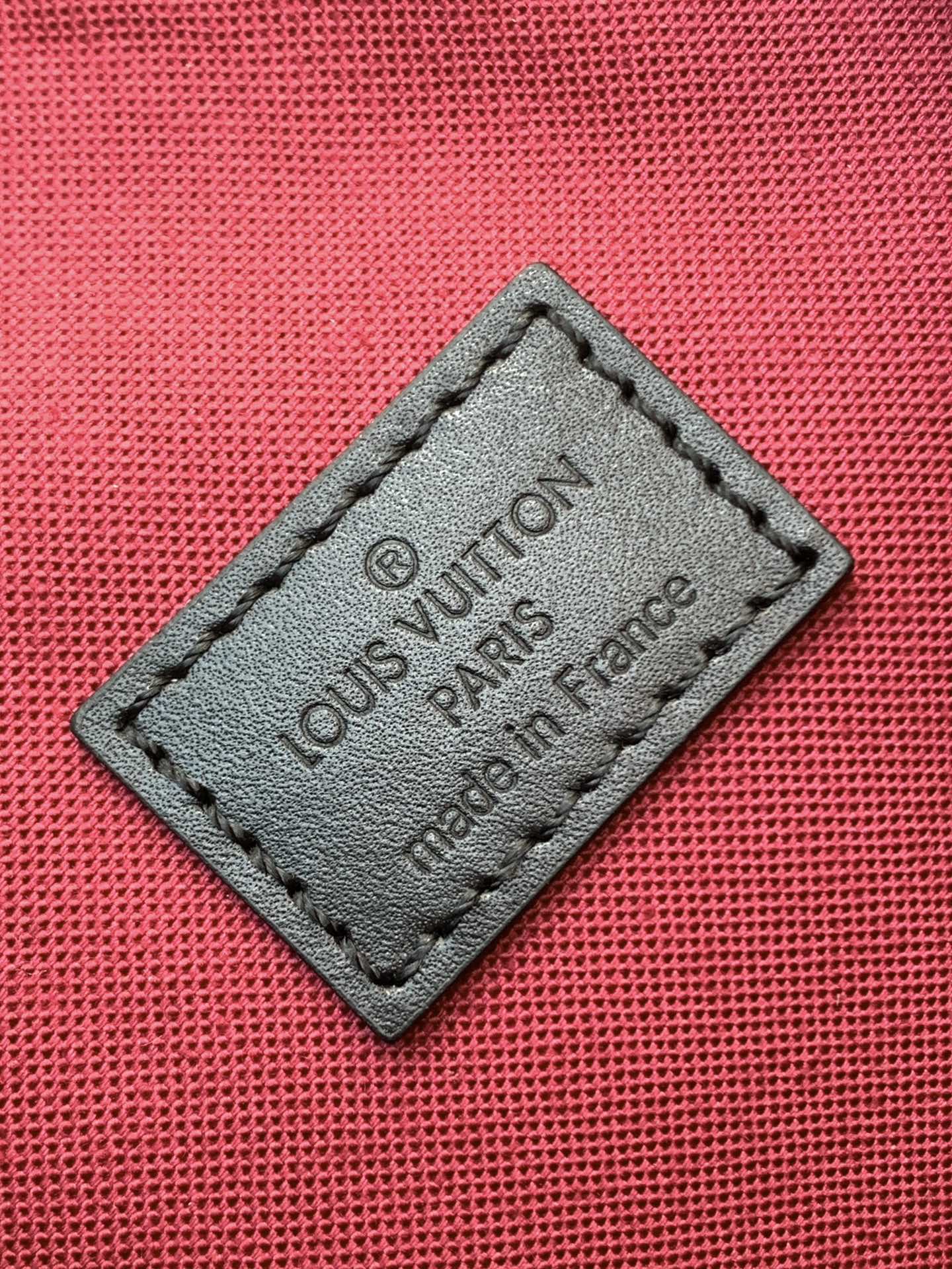 Louis Vuitton Backpack Cow Leather Black M-s