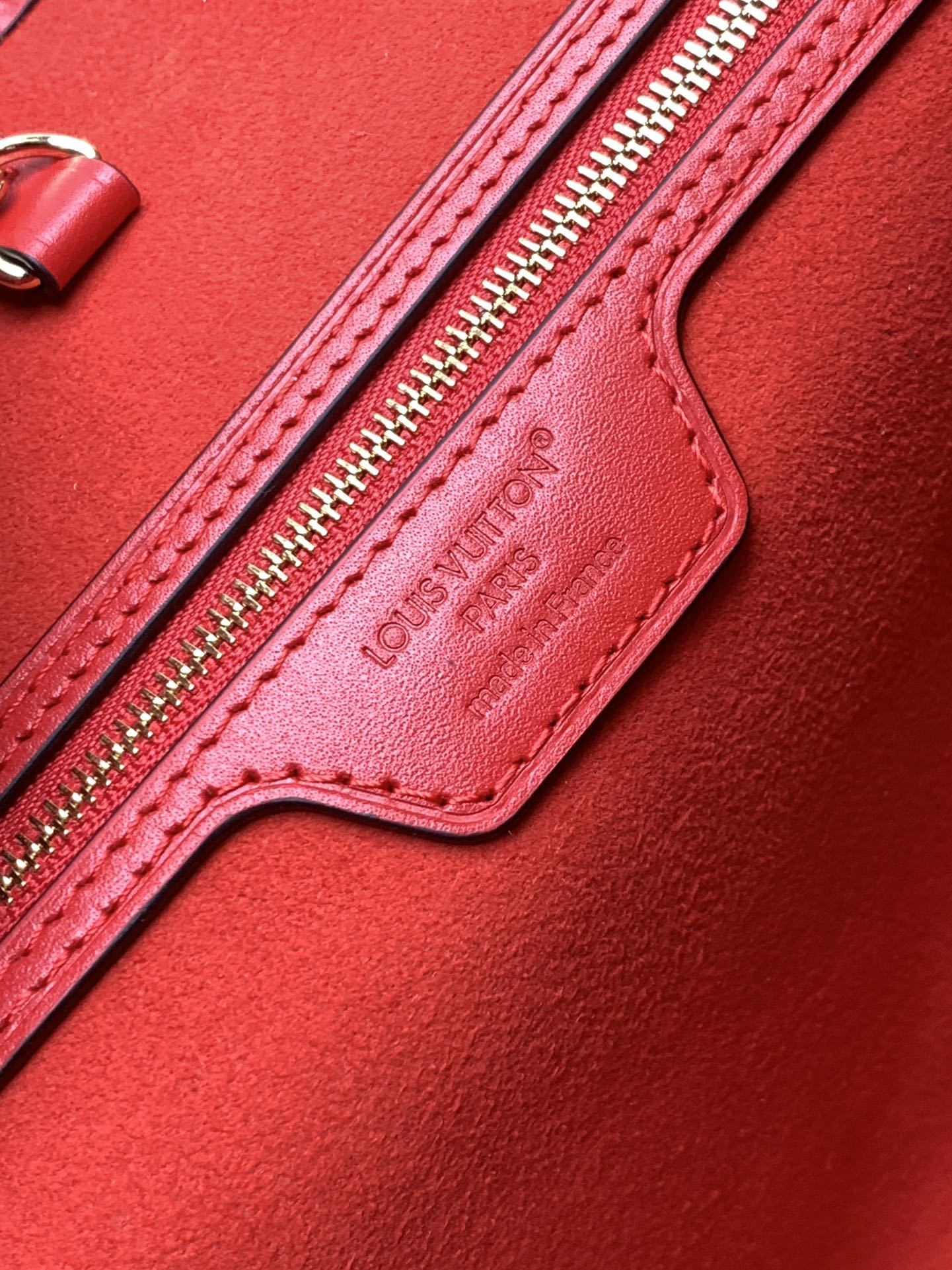 Louis Vuitton Tote Bag Cow Leather Black M-l-s