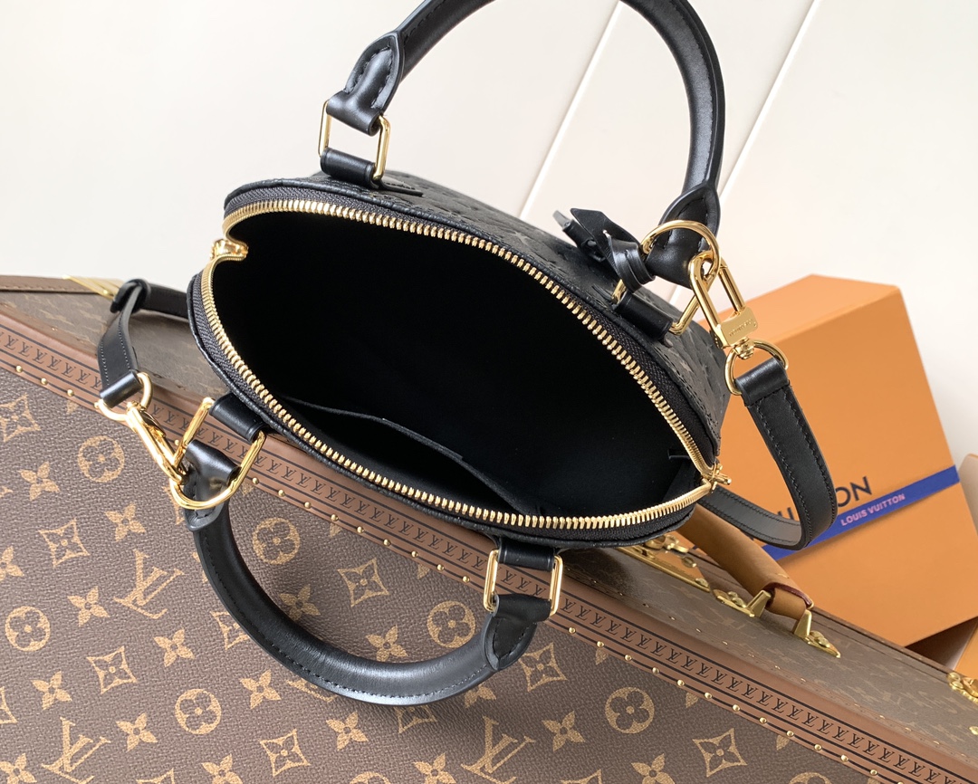 Louis Vuitton Tote Bag Black M-l-s