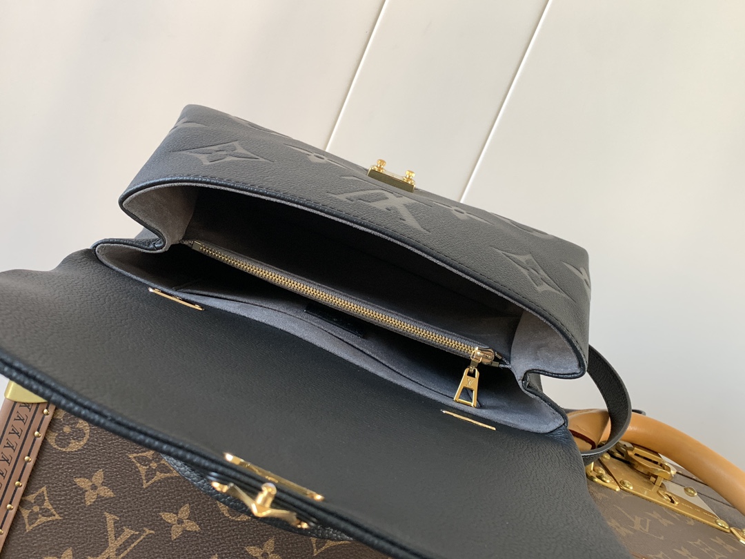 Louis Vuitton Basic Bag Black M-l-s