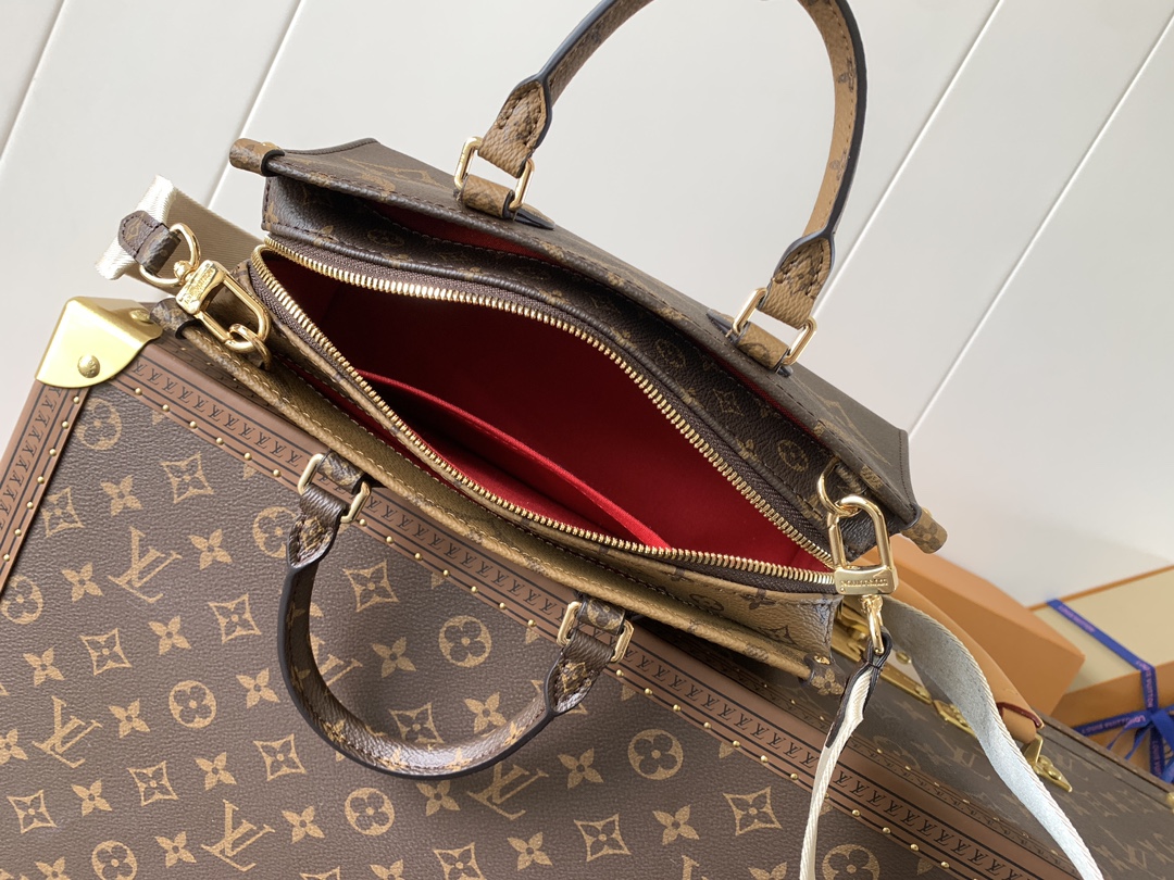 Louis Vuitton Tote Bag Canvas M-s