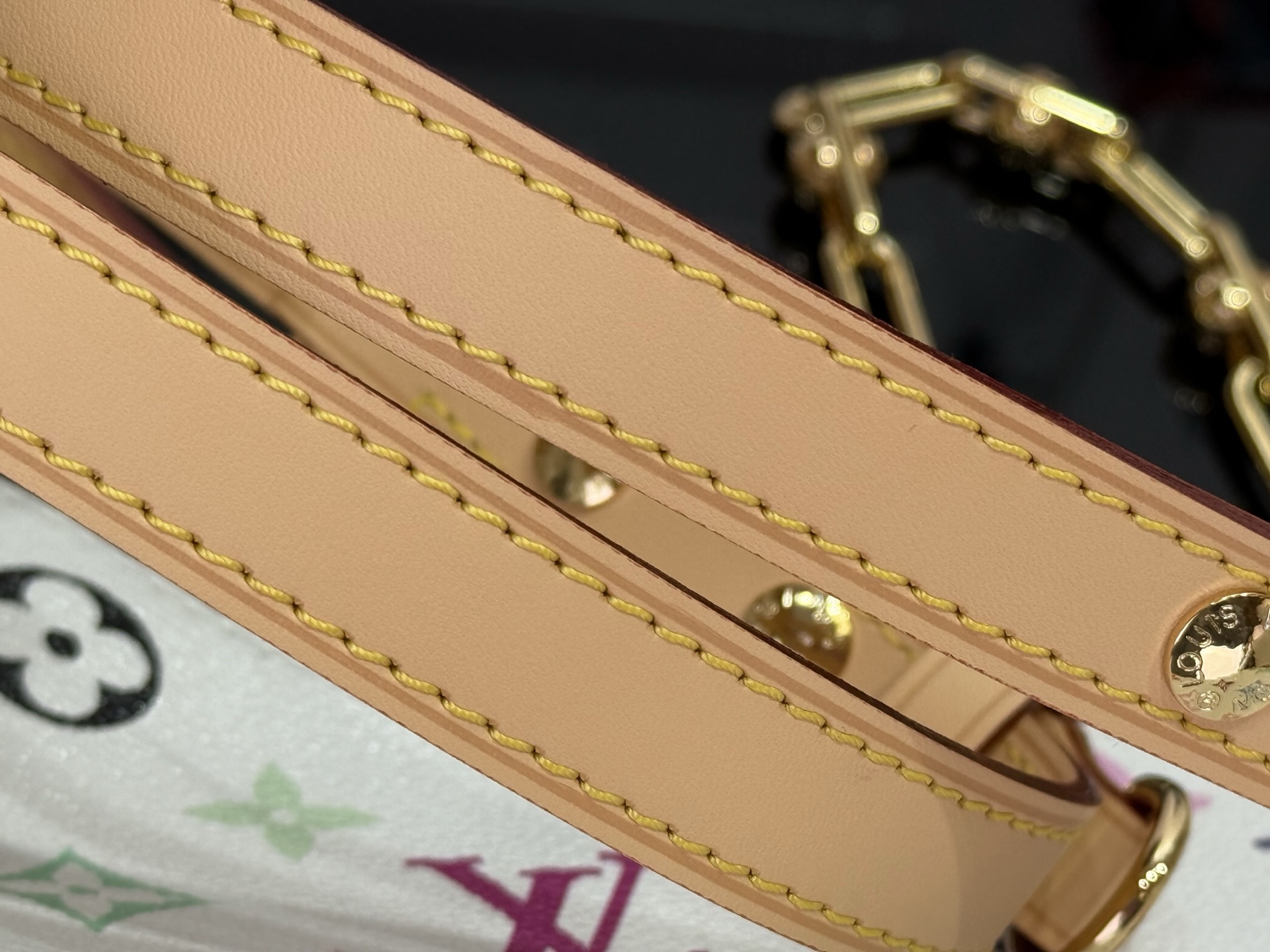 Louis Vuitton Clutch Bag Canvas M-l