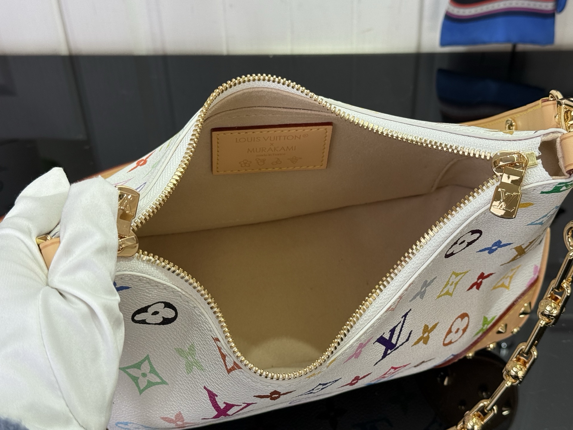 Louis Vuitton Clutch Bag Canvas M-l