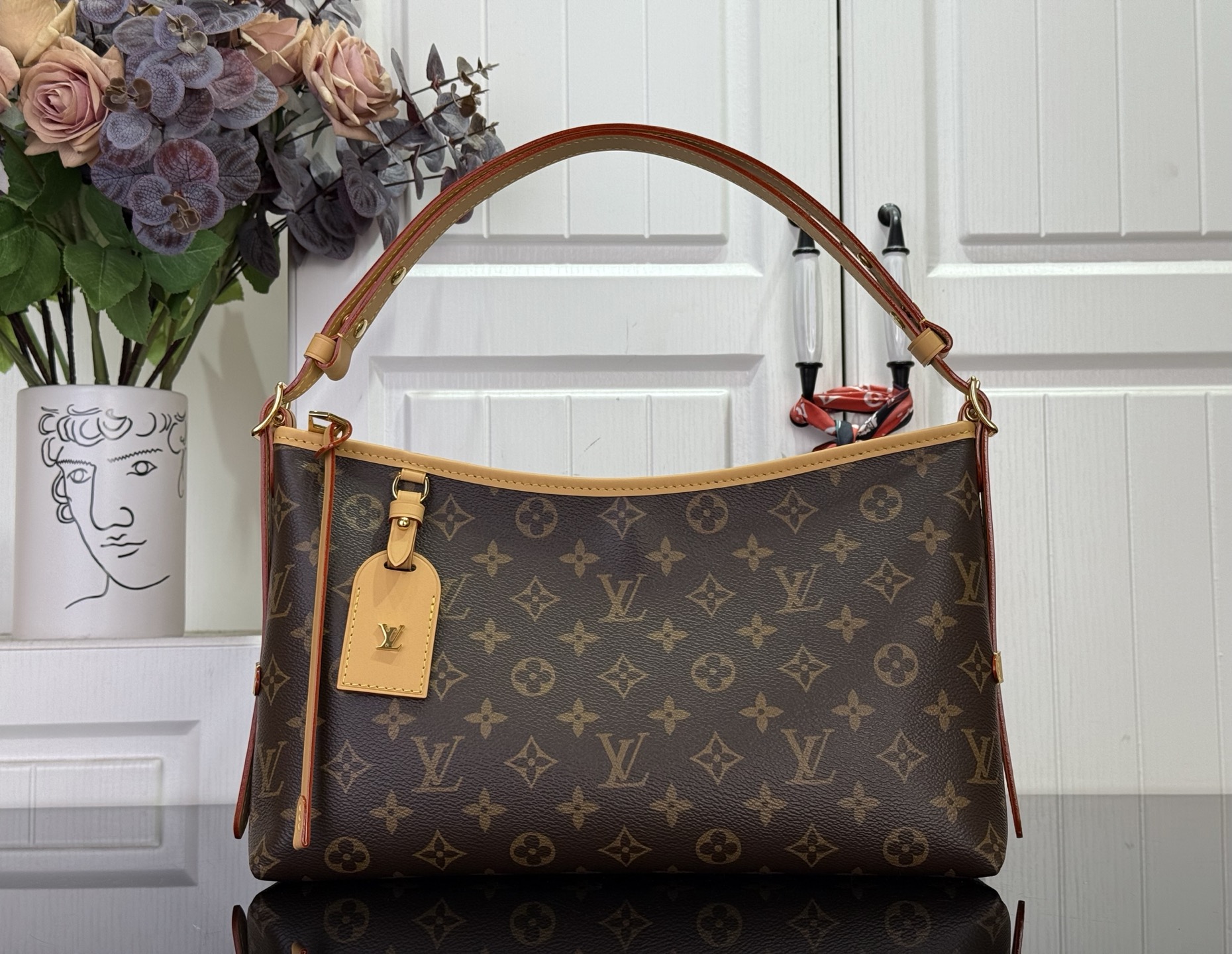 Louis Vuitton Clutch Bag Canvas M-l-s