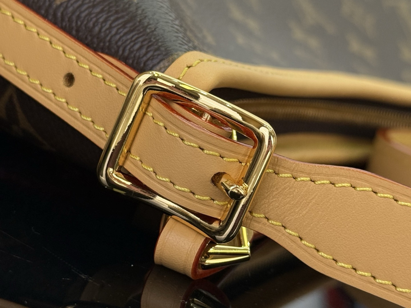 Louis Vuitton Clutch Bag Canvas M-l-s