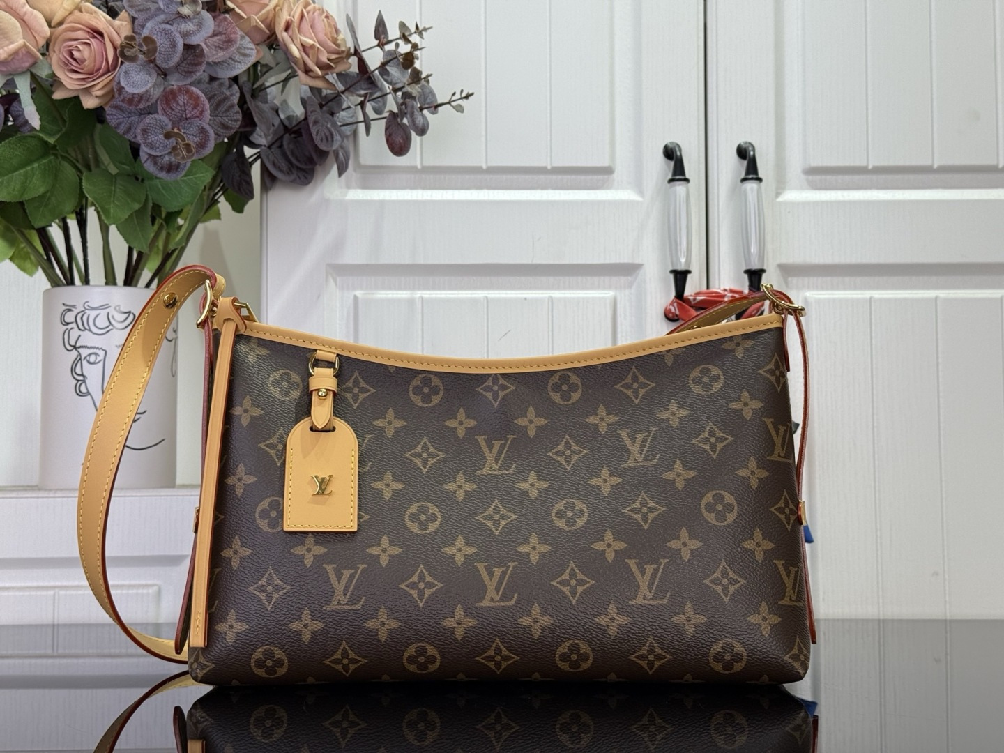 Louis Vuitton Clutch Bag Canvas M-l-s