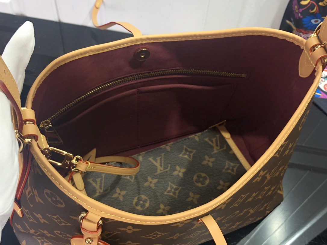 Louis Vuitton Clutch Bag Canvas M-l