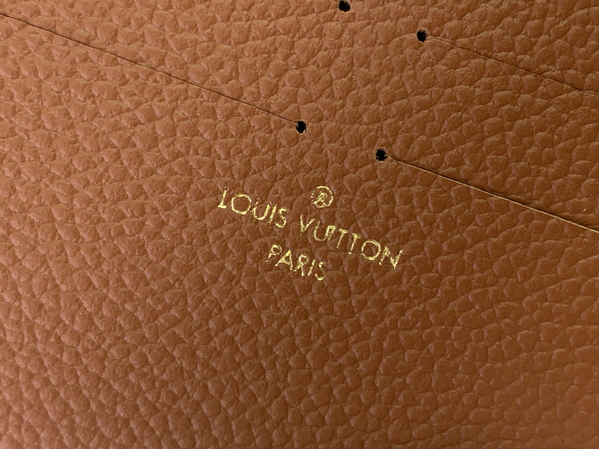 Louis Vuitton Clutch Bag Brown M-l