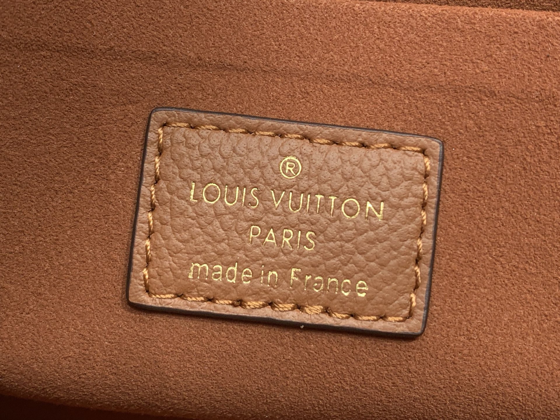 Louis Vuitton Clutch Bag Brown M-l