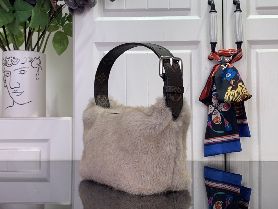 Basic Bag Sheepskin White M-l-s