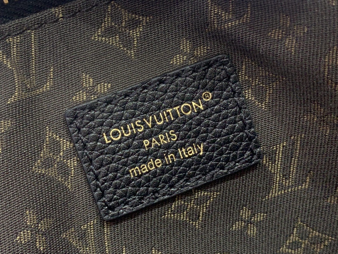 Louis Vuitton Basic Bag Canvas Black M-l-s