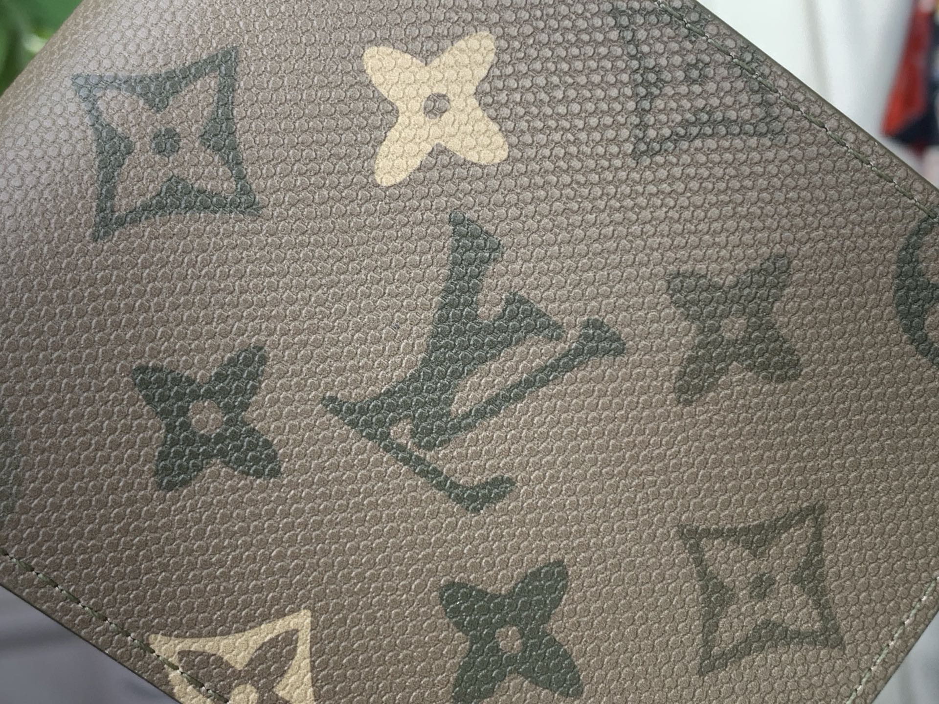 Louis Vuitton Basic Bag Canvas Green M-l-s