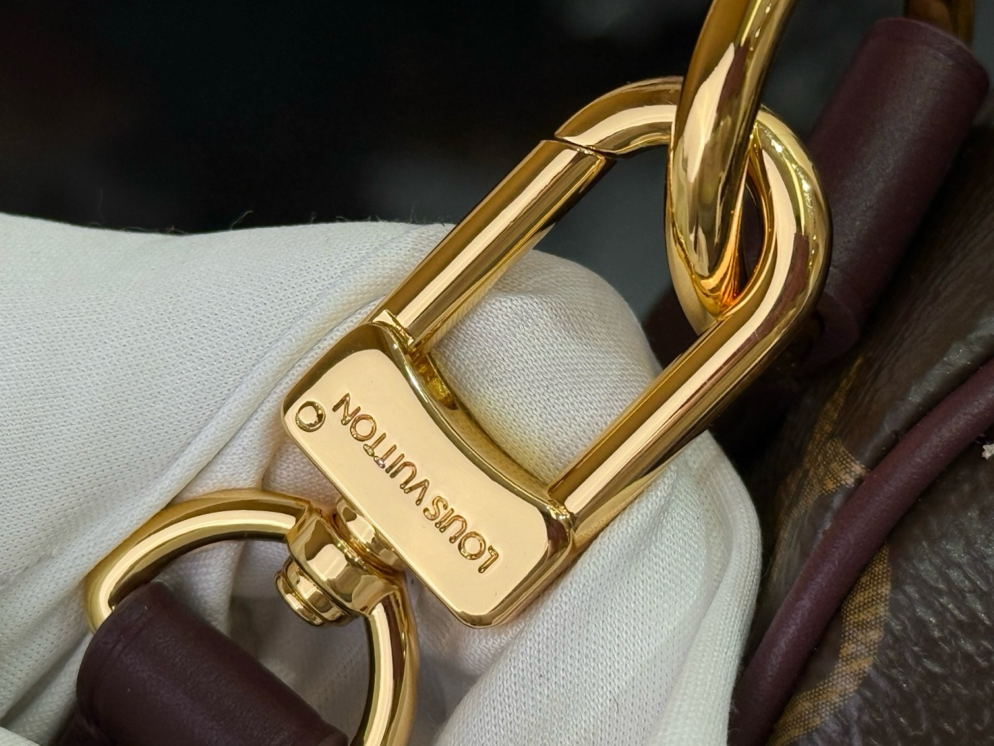 Louis Vuitton Basic Bag Canvas Black M-s