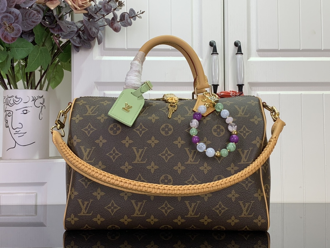 Louis Vuitton Basic Bag Canvas Green M-l-s