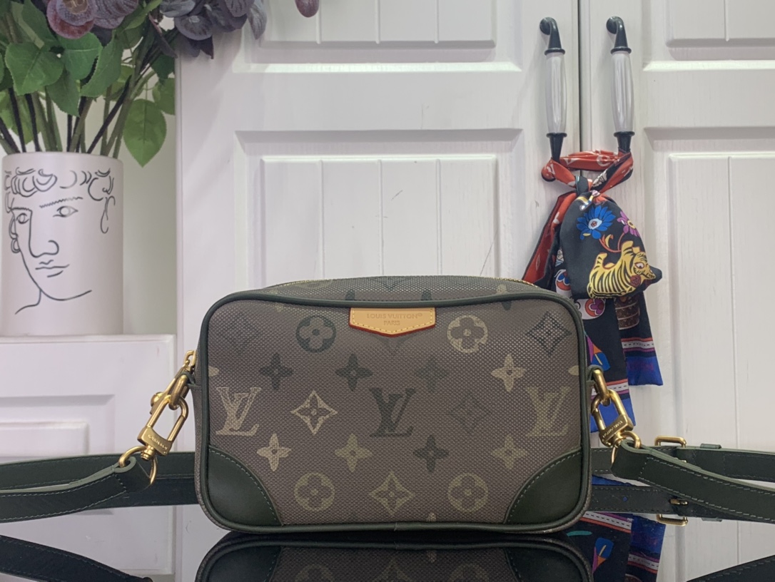 Basic Bag Canvas Green M-l