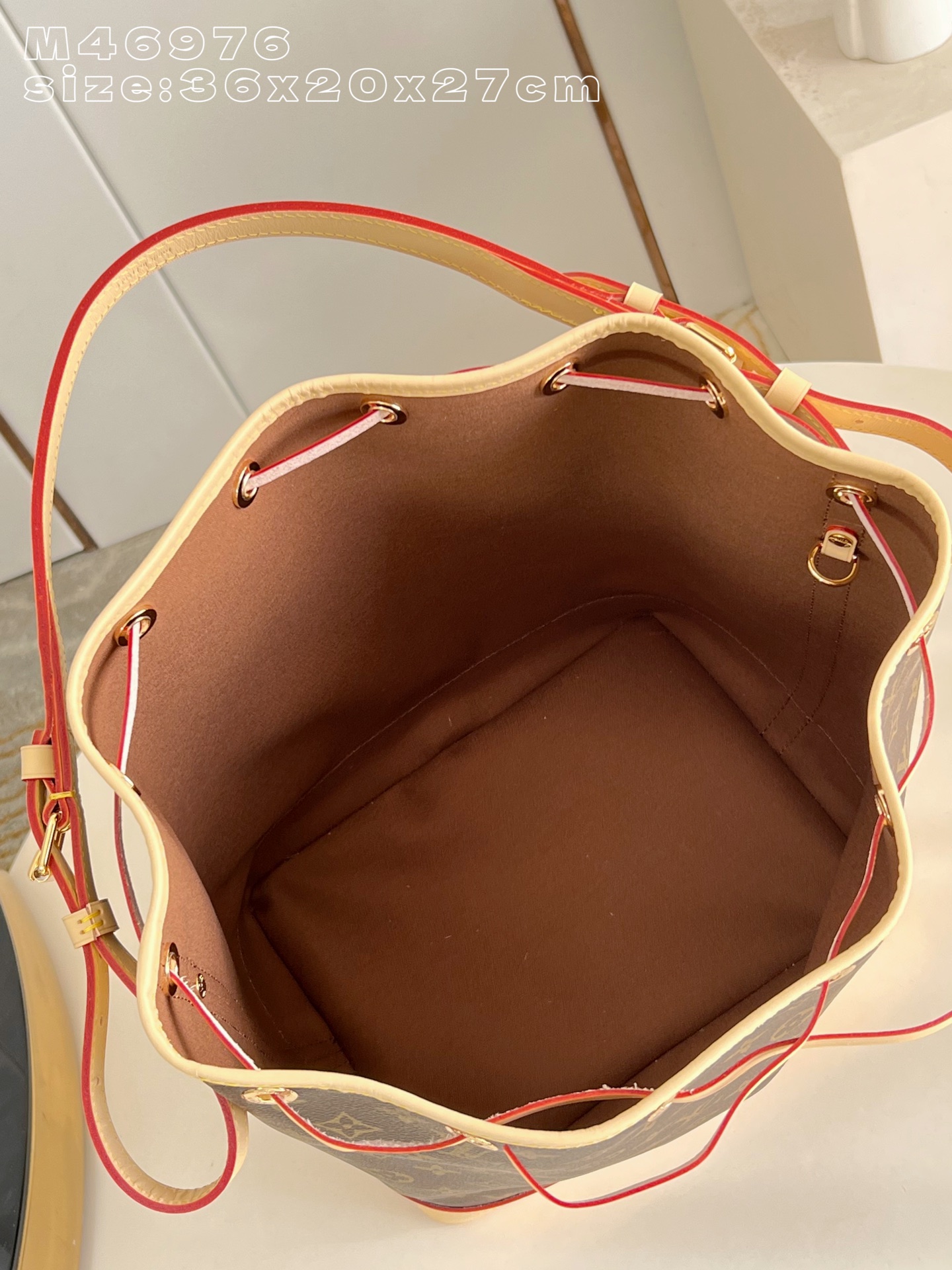 Louis Vuitton Bucket Bag Canvas M-l-s
