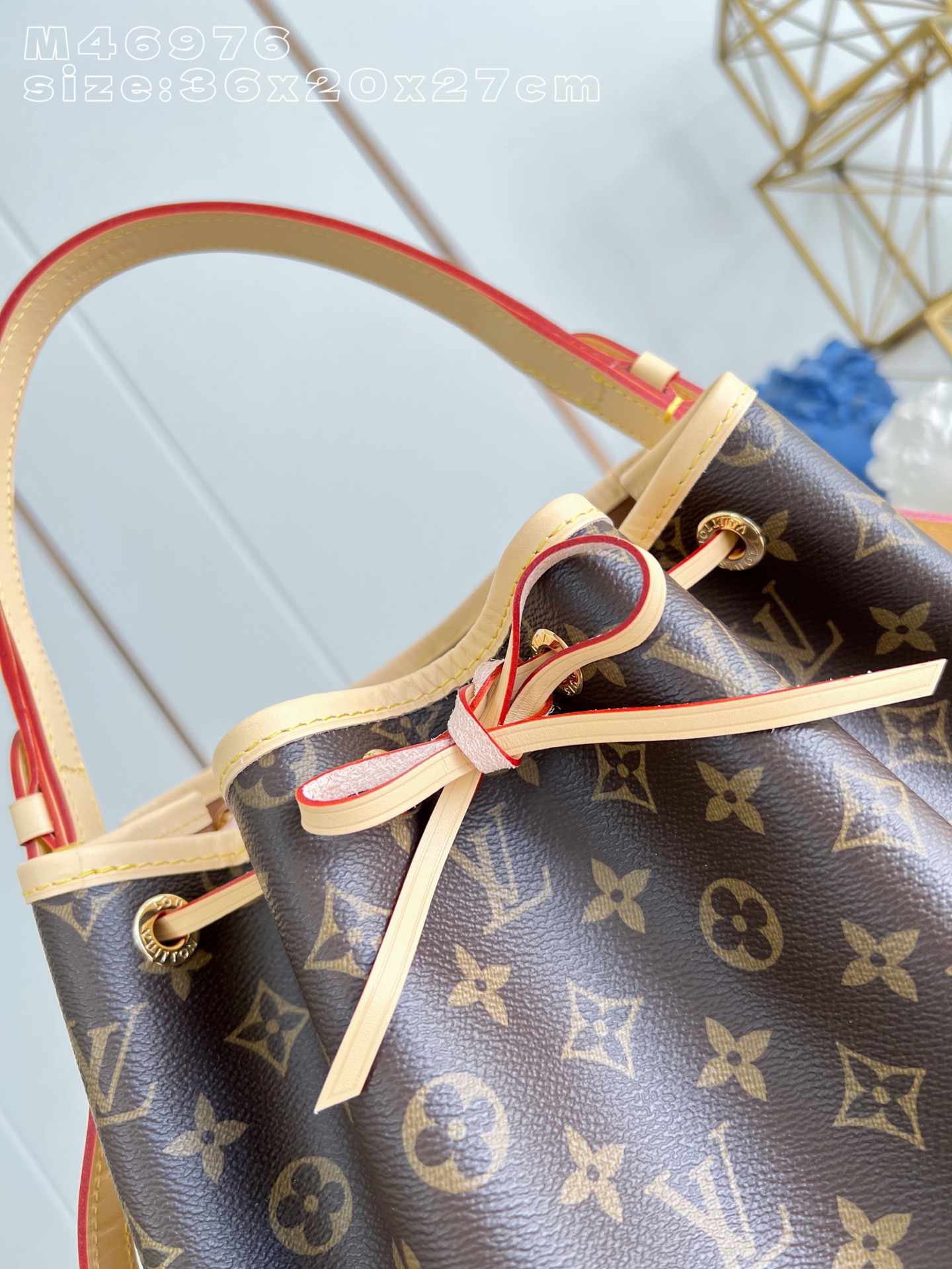 Louis Vuitton Bucket Bag Canvas M-l-s