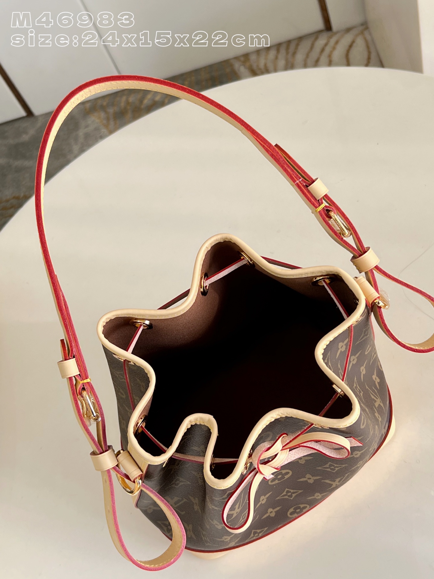 Louis Vuitton Bucket Bag Canvas M-l-s