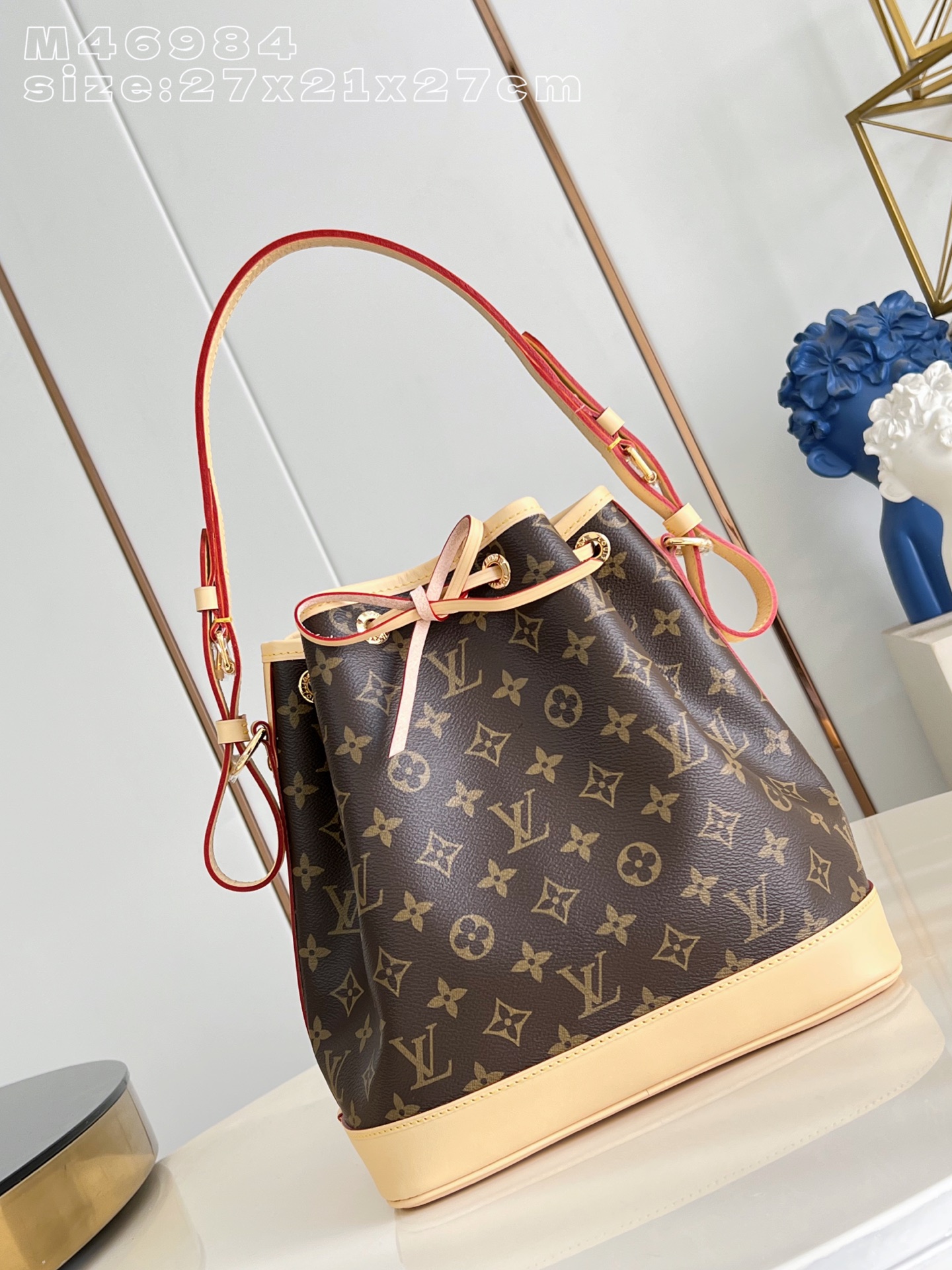 Louis Vuitton Bucket Bag Canvas M-l-s