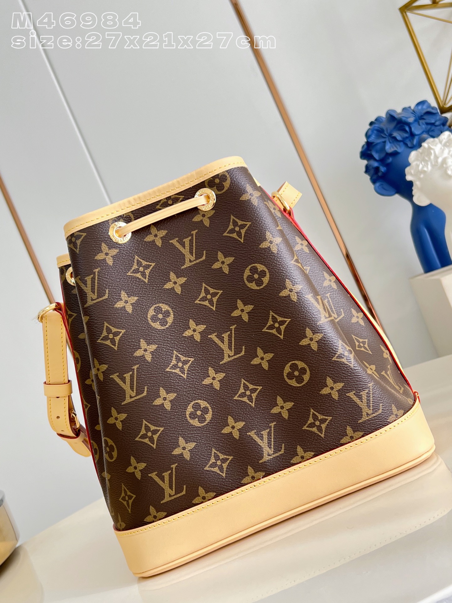 Louis Vuitton Bucket Bag Canvas M-l-s